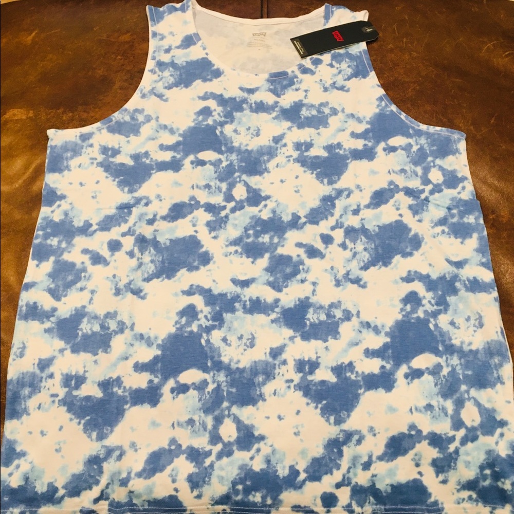 Levi’s Tye-Dyed Tank Top Men’s New With Tags